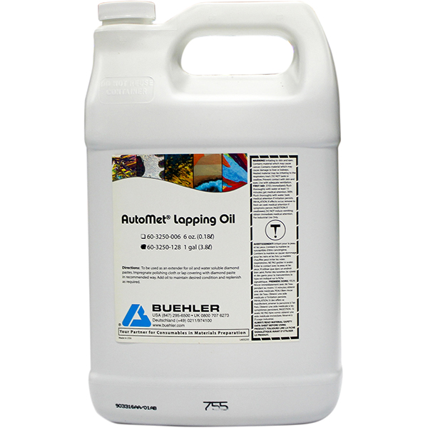AutoMet Lapping Oil 1gal 3.8L