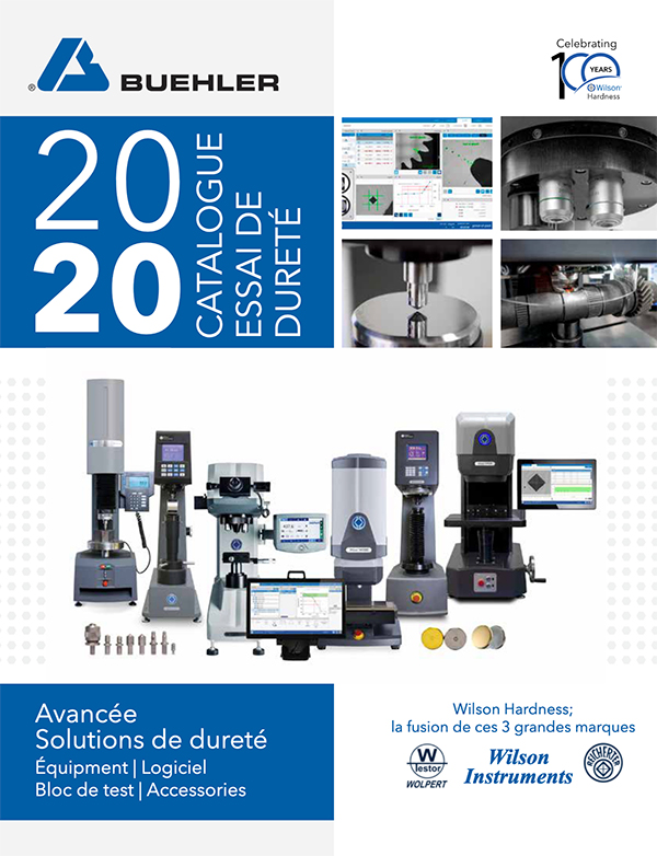 Hardness Testing Catalog Hardness Testing Catalog