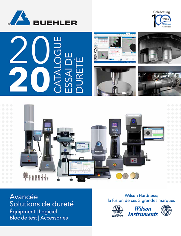 Hardness Testing Catalog