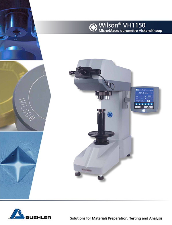 Wilson® VH1150 Macro Vickers Hardness Tester Wilson® VH1150 Macro Vickers Hardness Tester