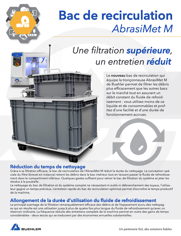 AbrasiMet® M Recirculation System