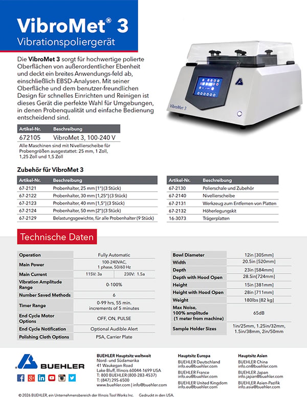 VibroMet 3 Sell Sheet