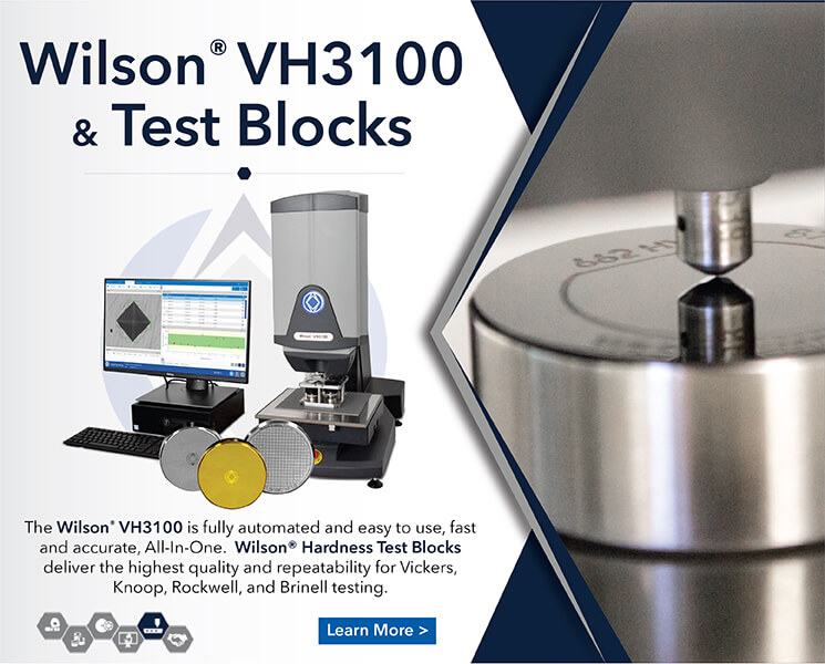 Wilson VH3100 & Test Blocks