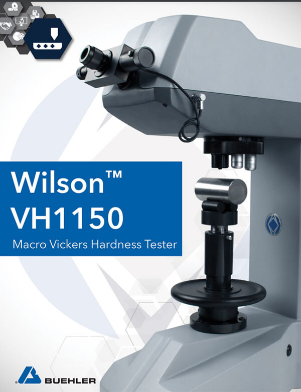 Wilson VH1150 Macro Vickers Hardness Tester English