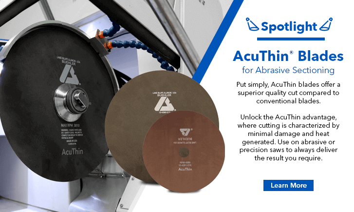 AcuThin Blades for Sectioning
