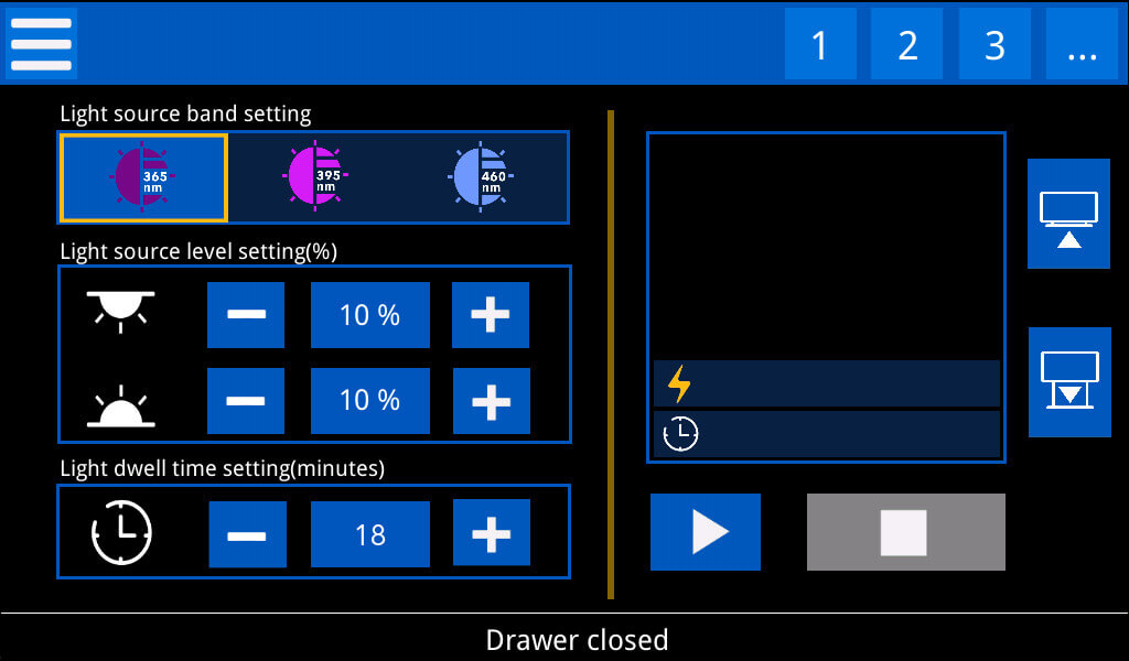 SimpliUV Method Setup