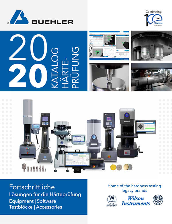 Wilson Hardness Testing Catalog German