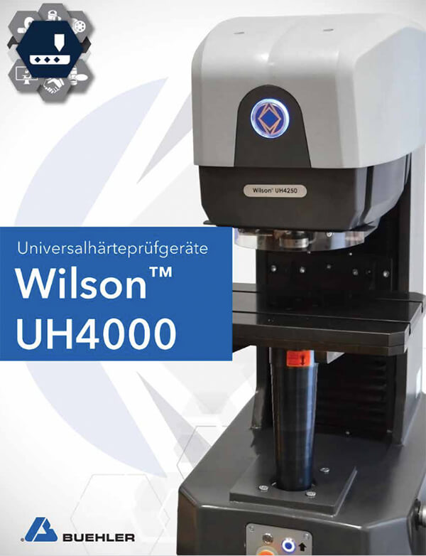 Wilson UH4000 Universal Hardness Tester Brochure German