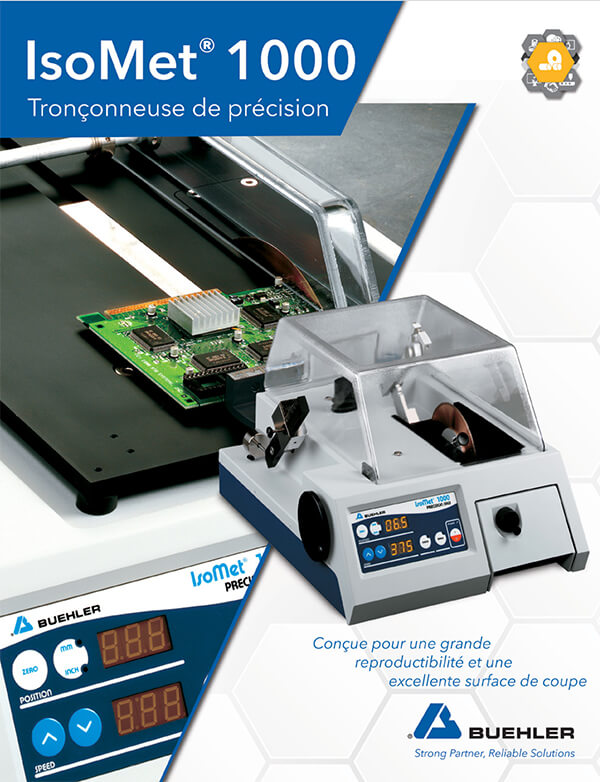 IsoMet 1000 Brochure French