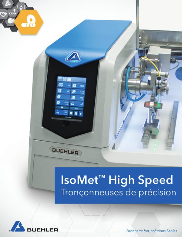 IsoMet High Speed & High Speed Pro Brochure French