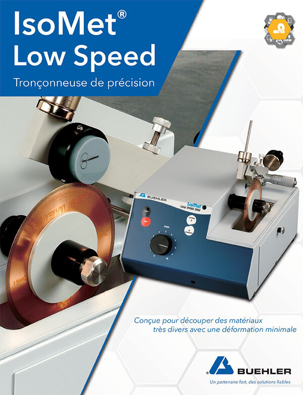 IsoMet Low Speed Brochure French
