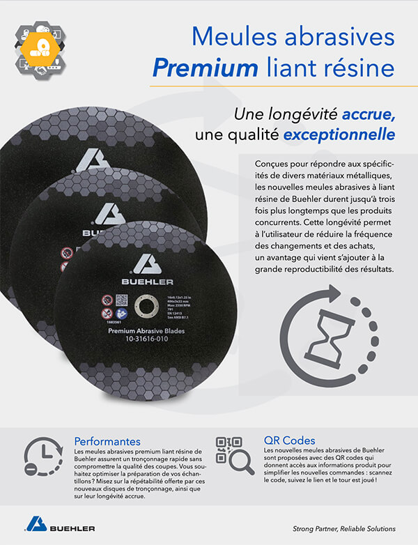 Abrasive Blades Sell Sheet French