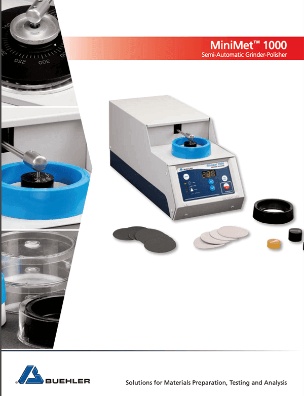 MiniMet 1000 Brochure English