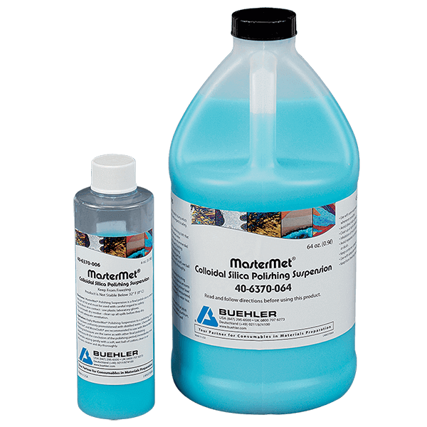 Suspensiones de pulido final