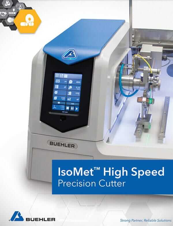 IsoMet High Speed Pro 16 IsoMet High Speed & High Speed Pro Brochure