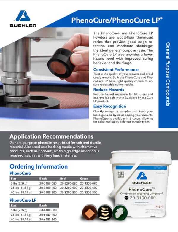 PhenoCure Sell Sheet English