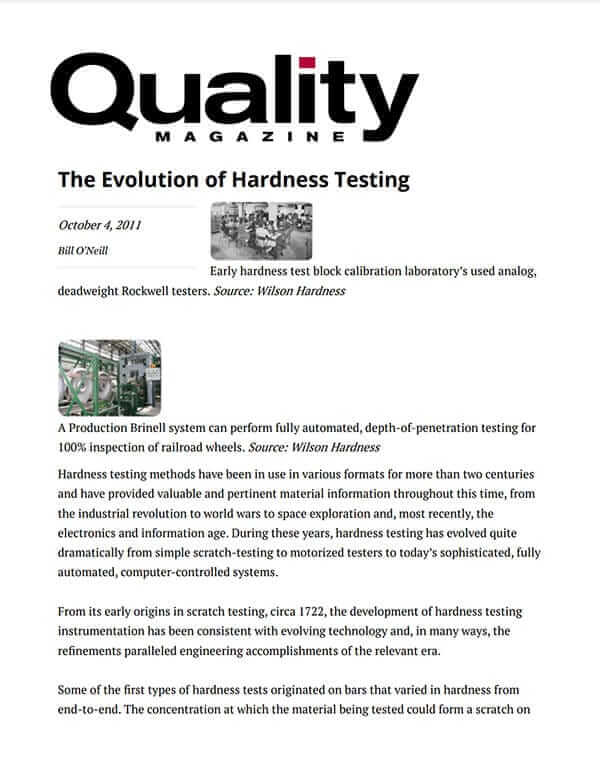 Wilson® VH3100 Vickers & Knoop Hardness Testers Buehler Metallography Equipment & Supplies