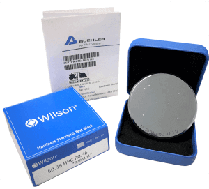 Hardness Block Calibration 3 ISO Hardness Reference Blocks