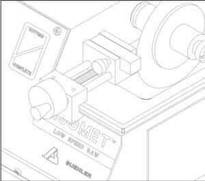 Figure 1: Dressing Chuck Mounting Diagram