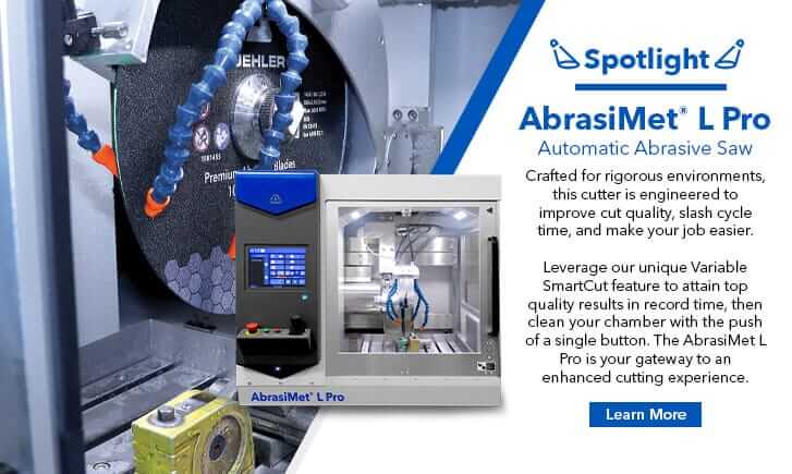 Product Spotlight AbrasiMet L Pro