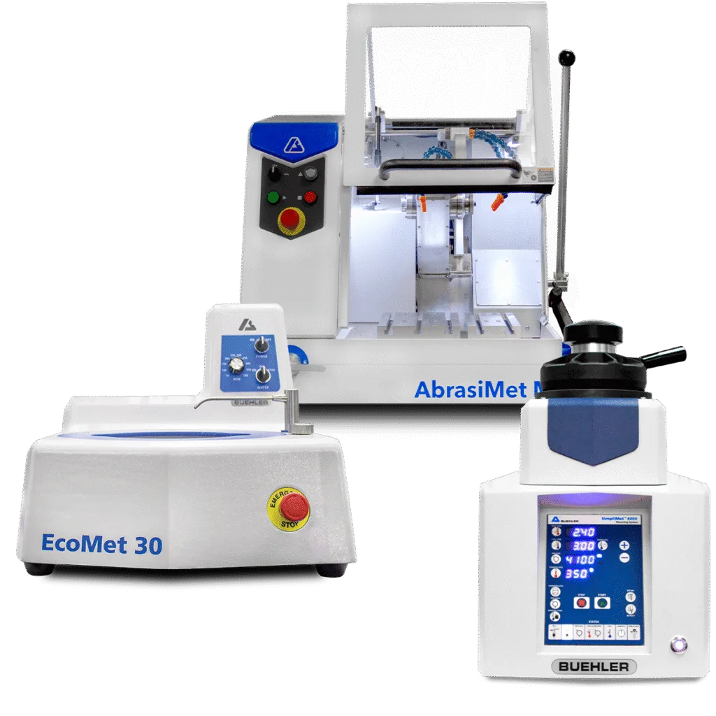 Metallography Solutions for material preparation, testing & analysis 2 Preventative Maintenance Equipment