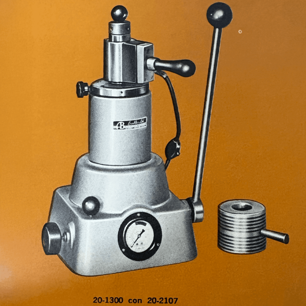 First Commercial Mounting Press